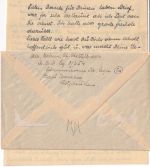 DR - Schennensee (Kr. Leipa, Westpr.) Not-L2 Brief n. Eidlitz b. Komotau 1944