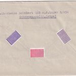 DR - Schennensee (Kr. Leipa, Westpr.) Not-L2 Brief n. Rentengrün ü. Adorf ca1944