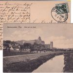 Polen/Westpreussen - Marienwerder sw-AK Bahnpost Thorn Marienburg Zug 506 1912