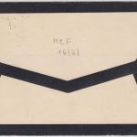 Danzig - 5/30 Pfg. Germania Überdruck Trauerbrief Langfuhr - Neufahrwasser 1921