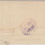 Danzig - 2 Mio./10.000 M. Wappen Brief Tiegenhof - Gr. Lesewitz 5.10.23