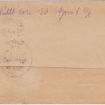 DR - 1 M./30 Pfg. Germania/Überdruck Orts-Zustellukrunde Danzig 5 29.4.21