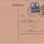 Danzig - 15 Pfg. Germania/Überdruck + Zusatz Zoppot - Spandau 8.9.20