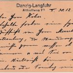 Danzig - 15 Pfg. Germania/Überdruck + Zusatz Langfuhr - Zoppot 30.12.20
