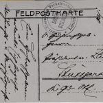 LP Belgien - Lüttich 1916 Weihnachtskarte d. Linien-Kommandantur n. Stuttgart