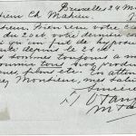 LP Belgien - "Zurück unzulässig" Retour-L2 Karte Brüssel - Mons/Et. West 1917