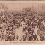 Postgebiet ObOst - "Funken-Station 101" Feldpostkarte (AK Libau) n. Metz 1917