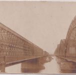 Postgebiet Ob.Ost - Gruppenfunkenstation 536 Feldpostkarte (AK Riga) 1918 n Metz
