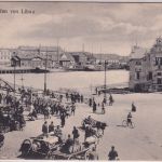 Postgebiet ObOst - Libau 1917 Feldpostkarte n. Metz Zensur-K1 "P.Ü.H.168"
