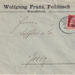 Bayern - Leipzig Hof Bahnpost Zug 213 Brief Feilitzsch - Greiz 30.6.11