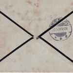 DP China - 10 Pfg. Germania Brief K1 Kais. Deutsche MSP No.45 21.4.08