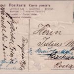 Kiautschou - 2 C. Schiffszeichnung Osterprägekarte Tsingtau - Bacherach 1913