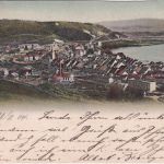 DR - Waldshut 1904 farb. Ortsansichtskarte n. CHINA (Syfang)