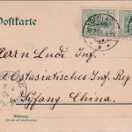 DR - Durlach 1904 Mehrbild-Farblitho n. CHINA (Syfang)