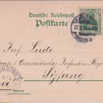 DR - Karlsruhe 1904 Mehrbild-Farblitho n. CHINA (Syfang)