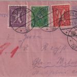 DR-Infla - 60 Pfg Germania Rohrpost-Ganzsache/Ortsbrief Berlin NW 52 7.6.22