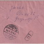 DR-Infla - 60 Pfg Germania Rohrpost-Ganzsache/Ortsbrief Berlin NW 52 7.6.22
