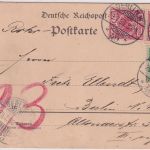 DR - 2x10+5 Pfg. Krone/Adler Rohrpost-Ortskarte Berlin W49 - NW23 - 29.7.98