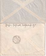 DR - Berlin/Greifswald Rohrpostbrief + Rohrpost-Eilbotenbrief 1940/41