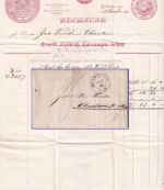 Preussen - Duisburg 13/12 66 K2 Portobrief n. Oberstein - Briefkopf !