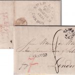 Preussen/England - Elberfeld 16/4 kl. K1 Francobrief n. London Ship-Letter 1831