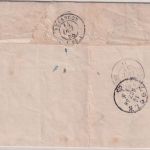 Frankreich - 20 C Napoleon III. unterfrankierter Brief i.d. SCHWEIZ Venarey 1858