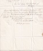 Österreich/Venetien - Triest 1858 portofreier Geldbrief (80 Gulden) n. Klausen