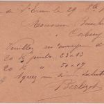 Frankreich - Reims Tergnier Bahnpost 1892 10 C. Ganzsache St. Erme Corbeny 1905