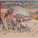 Italien - 33 Reggimento Fanteria Brigata Livorno farb Militaria-AK gelaufen 1905