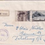 San Marino - 100+25 L. Sport Zensur-Einschreibebrief n. Wien 1953