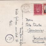 Vatikan - 20 C. Vat. Palast u.a. Zensurkarte n. Braunschweig 1942