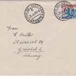 Vatikan - 60 L. Lateranverträge Brief i.d. SCHWEIZ (Zürich) 1955