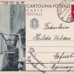 Italien - 75 C. Bildganzsache (Bordighera) Bozen - Erfurt 1938