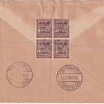 Malta - 6+4x 1/4 P. Geroge V. Einschreibebrief Valetta - Bad Salzehmen 1928