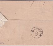 Österreich - Kuttenberg 14/4 K1 Porto-Einschreibebrief n. Schwarzbach 1860