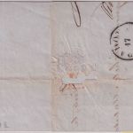 Österreich - 5+10 Kr. 2. Ausgabe Brief Ra3 Triest 15/7 n. Padua 1859