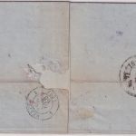 Österreich/Frankreich - 10+15 Kr. 4. Ausgabe Brief Ra5 Mariahilf Wien 29/10 1866