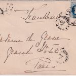 Österreich/Frankreich - 10 Kr. Ausgabe 1867 Brief Wien - Paris 1882
