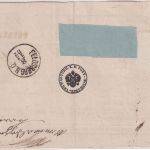 Österreich - 10 Kr. Ausgabe 1867 Retour-Recepisse K1/L1 Feldberg 1882