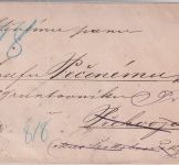 Österreich - 15 Kr. Ausgabe 1867 Brief Prag - Prehvozdi - Retour