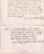 Österreich/Fürsterzbistum Salzburg - 3-seitiger Lehensbrief 1790