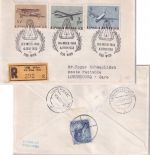 Österreich/Luxemburg - IFA Wien 1968 Einschreibebrief m. Lagergebühr