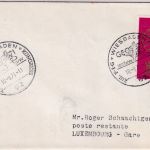 BRD - Wiesbaden 1971 XIII. FIG-Kongress/100 J. DVW Geo'71 SST Brief n. Luxemburg