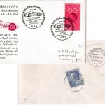 BRD - Mülheim a/Ruhr 1968 Ikarus-Werbeschau Schmuckkuvert n. Luxemburg