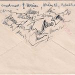 Österreich - 30+12+8g Landschaften Zensurbrief Wien - Herrenberg 1946