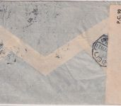 Portugal - 3,50 E. Ganzsache+Zusatz Luftpostbrief n USA Lissabon - New York 1942
