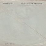 Schweden - 50 Ö. Flugplatz Stockholm ua. Luftpostbrief n. HOLLAND Stockholm 1937