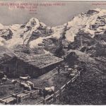 Schweiz - Eigergletscher 4. IX.11 Saisonpostamt ? Karte n. Pforzheim