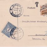 Österreich - Wien 1931 Irrläuferkarte n. SLOWENIEN (Maribor - Marburg) Nachporto