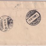 Schweiz - 2 Rp. Tellknabe Ganzsache Nachnahme-Streifband Bern - Zürich 1913